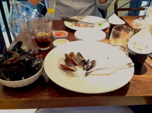 11815 Cote Brasserie end of meal